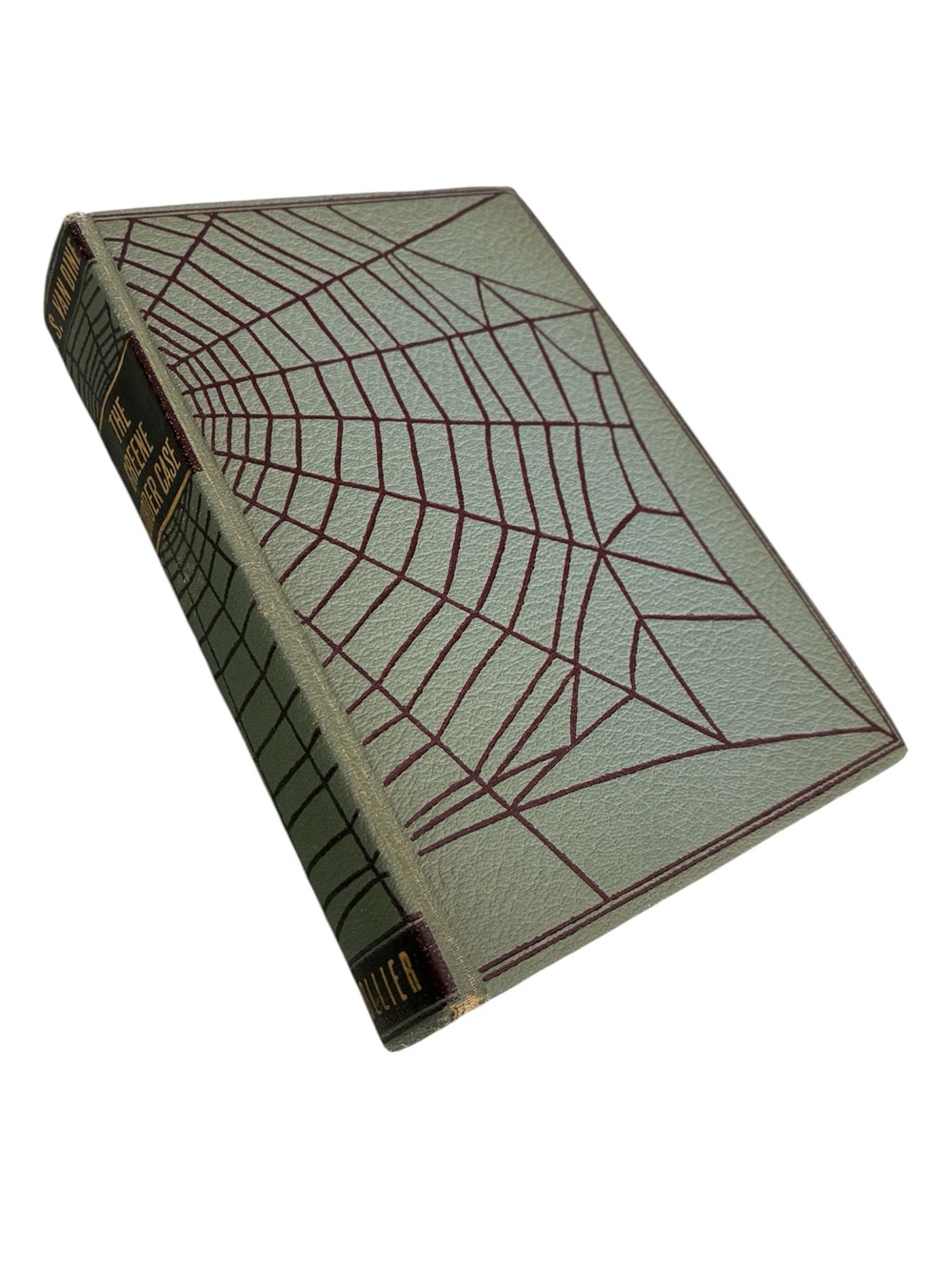 The Greene Murder Case by S.S. Van Dine Collier Spider Web Hardcover Book